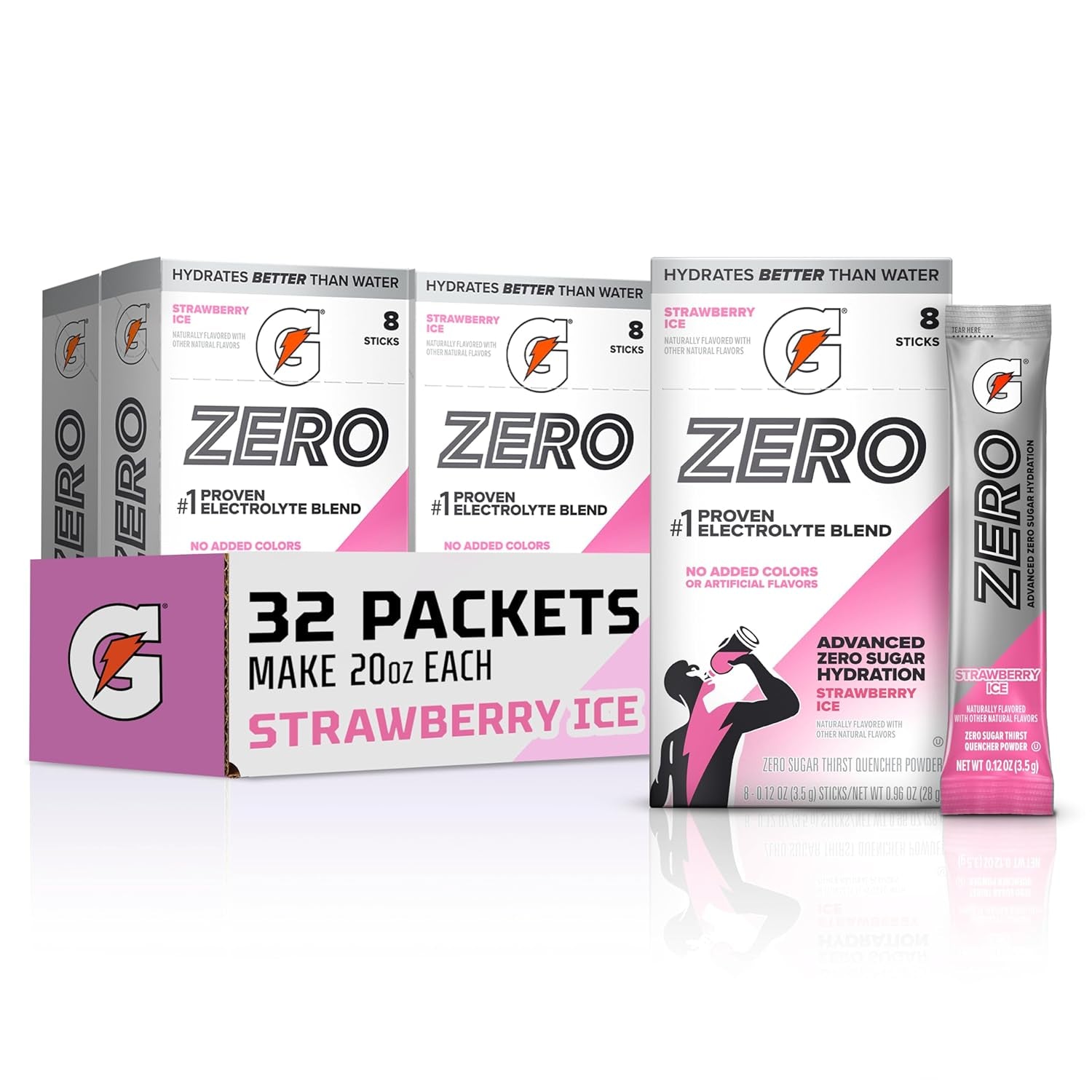 Gatorade Zero Electrolyte Powder Drink Mix