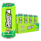 GHOST Energy Drink, Zero Sugars, 12-Pack, Sour Strips Appleberry, 16Oz