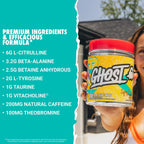 GHOST Legend Pre-Workout Powder, Sydney Cummings Mango Colada, 20 Servings