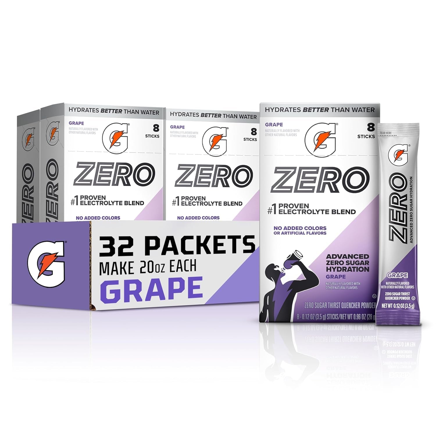 Gatorade Zero Electrolyte Powder Drink Mix