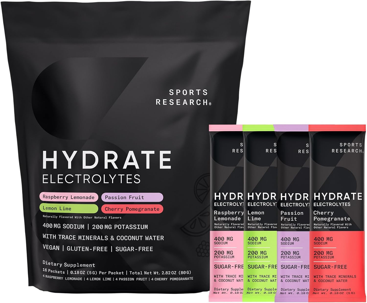 Sports Research® Hydrate Electrolytes
