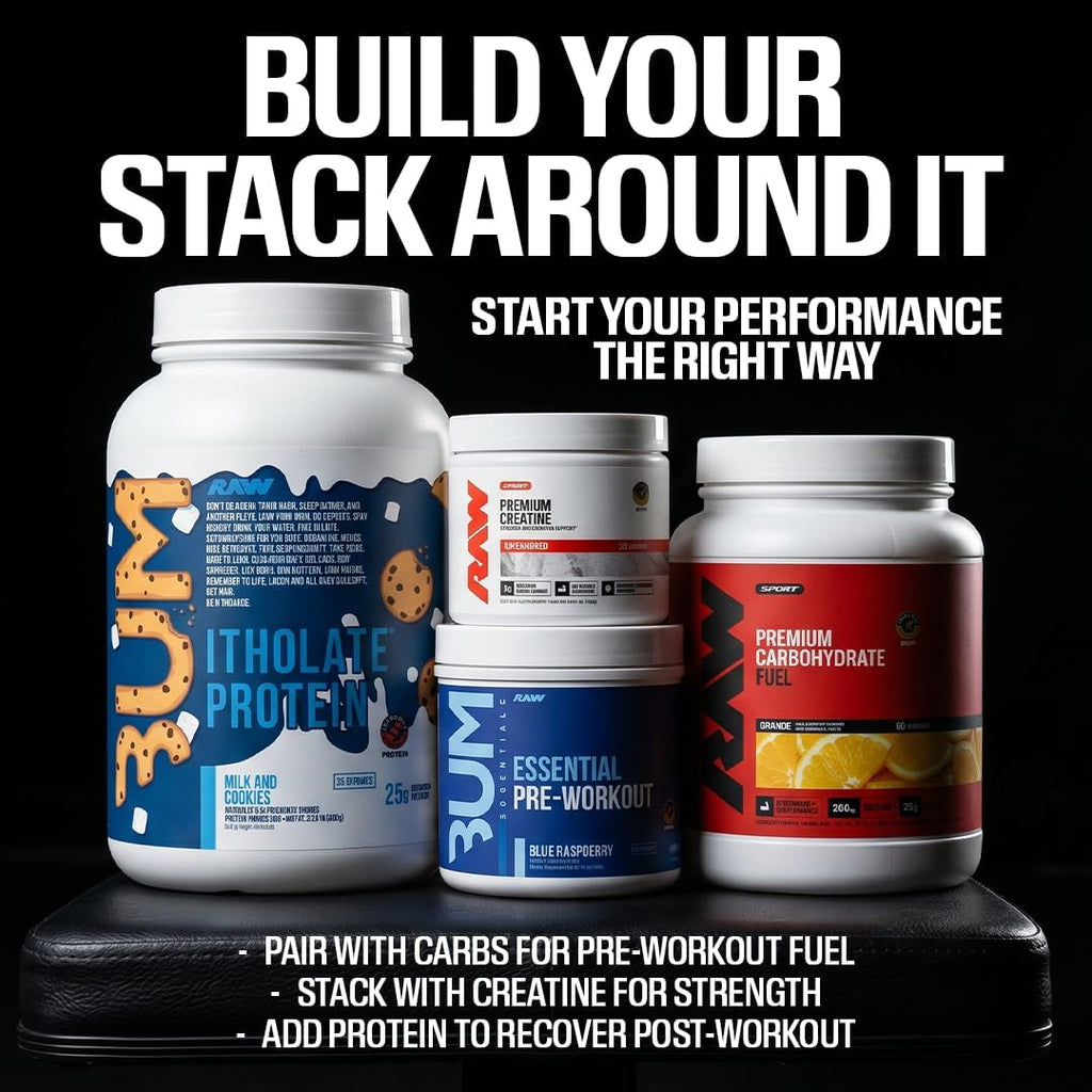 RAW Nutrition Pre Workout Powder