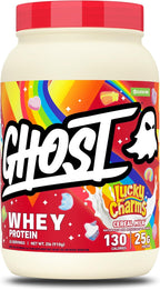GHOST Whey Protein Powder, Chocolate Chip Cookies - 2.2LB, 25G of Protein | Whey Protein Isolate & Concentrate Blend - Post Workout Shake, Smoothies - Soy & Gluten-Free - 2.2LB Tub, 26 Servings