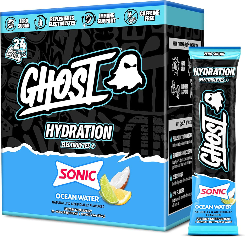 GHOST Hydration Electrolyte Powder Packets