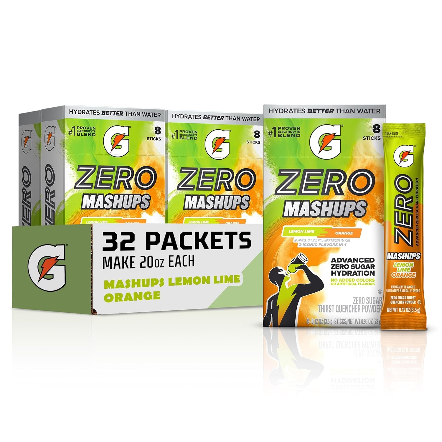 Gatorade Zero Electrolyte Powder Drink Mix