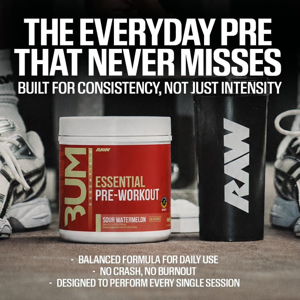 RAW Nutrition Pre Workout Powder