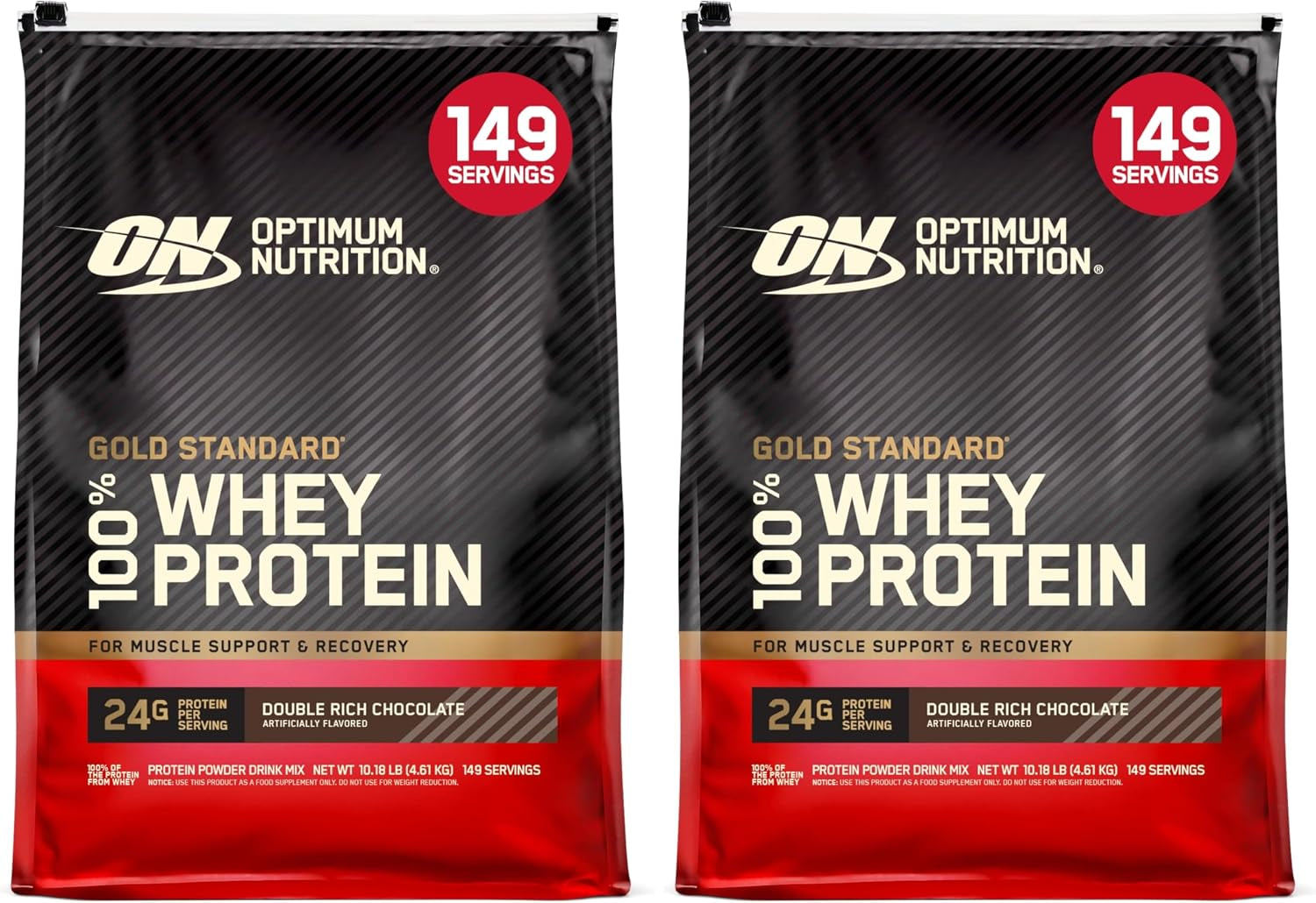 Optimum Nutrition Gold Standard 100% Whey Protein Powder, Vanilla Ice Cream, 2 Pound (Packaging May Vary) | 24G 100% Whey Protein per Serving, with Bcaas, Gluten Free, Banned Substance Tested, Easy Mixing, Muscle Support & Recovery