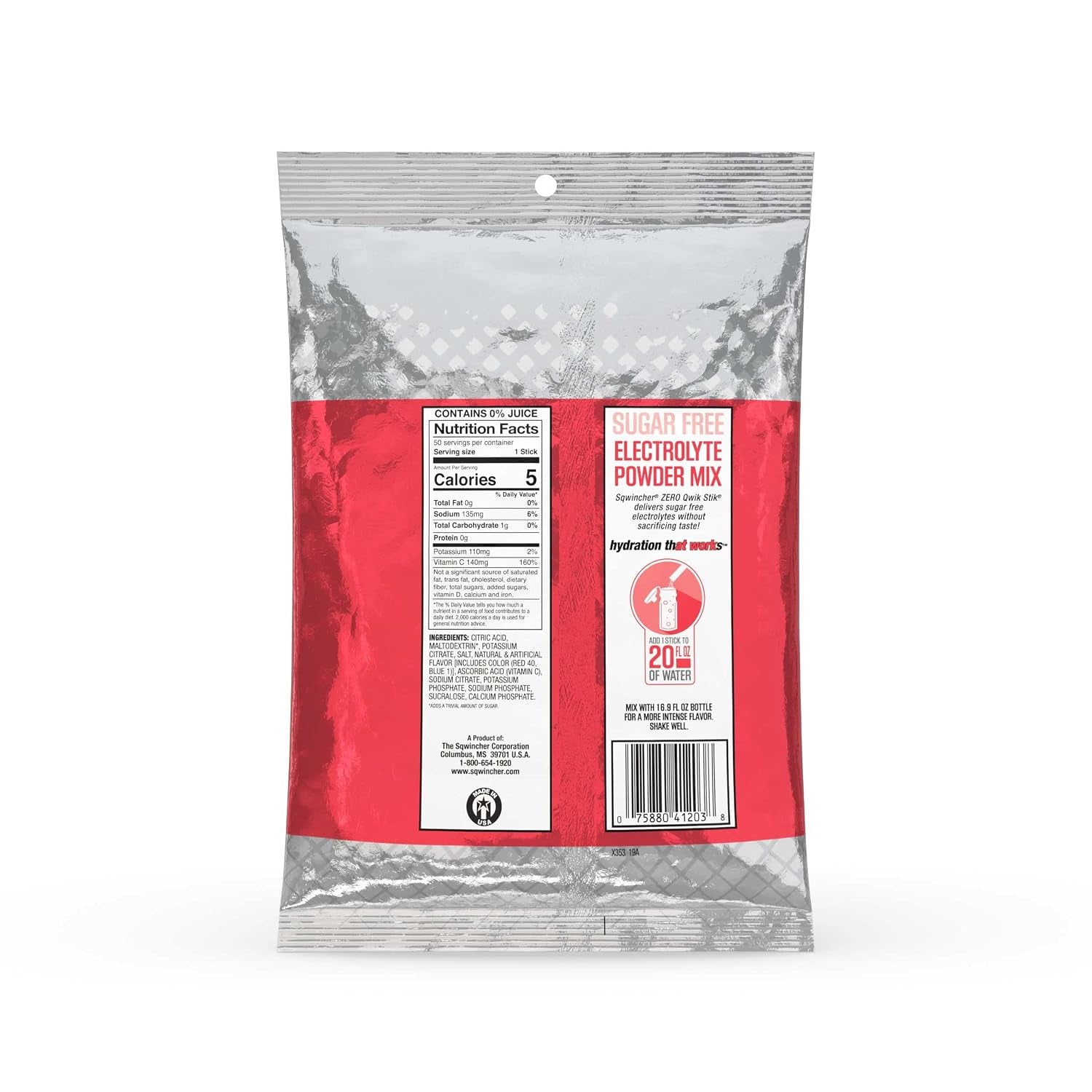 Sqwincher Qwik Stik Electrolyte Mix