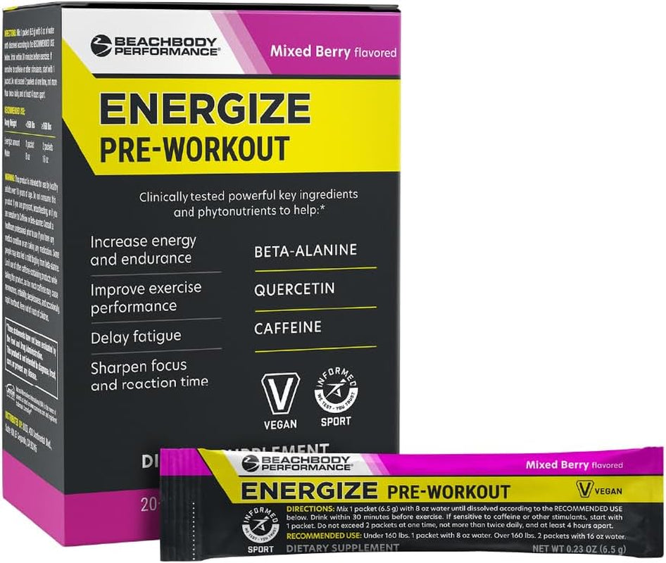 Bodi Energize Pre Workout Powder