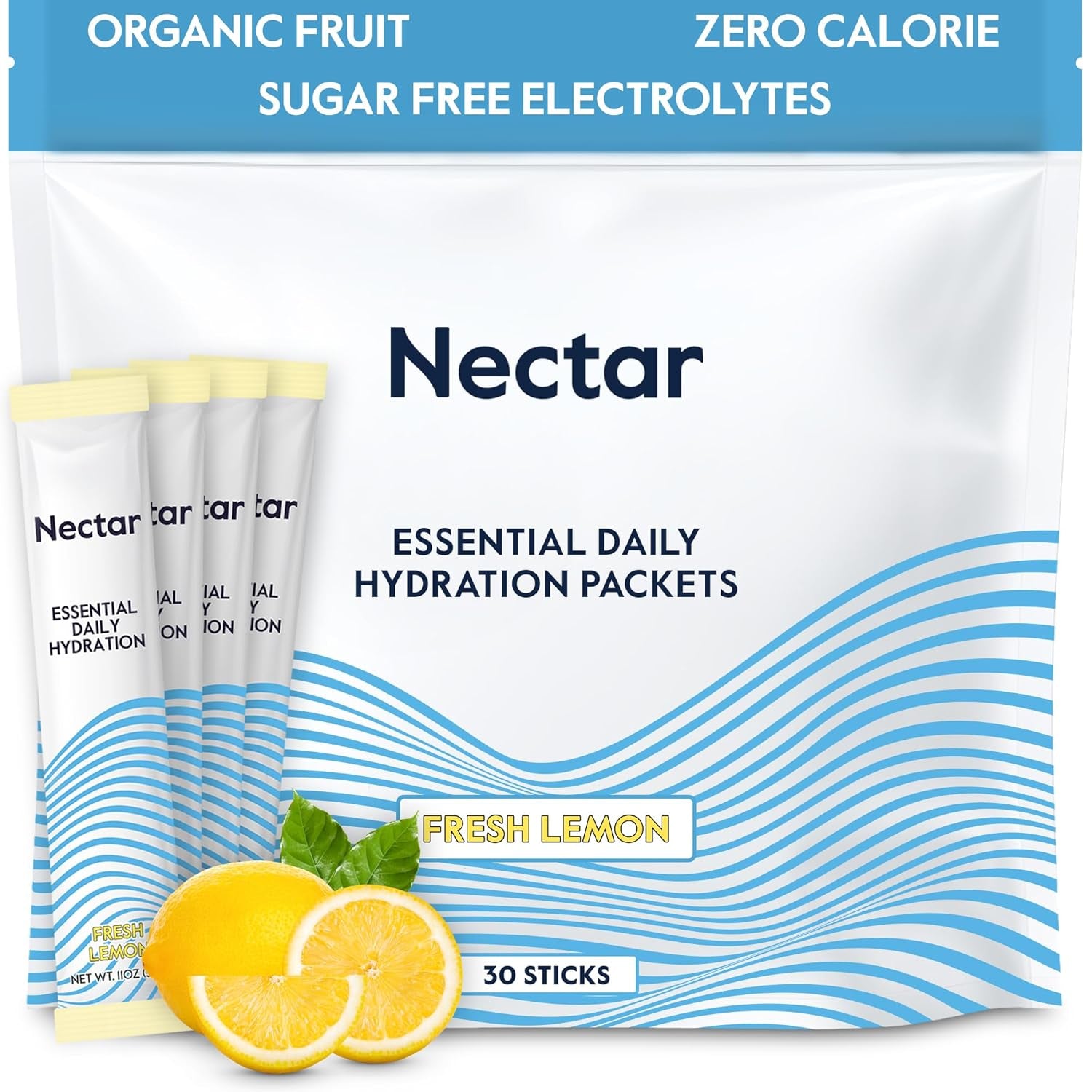 Nectar Hydration Electrolytes Powder Packets