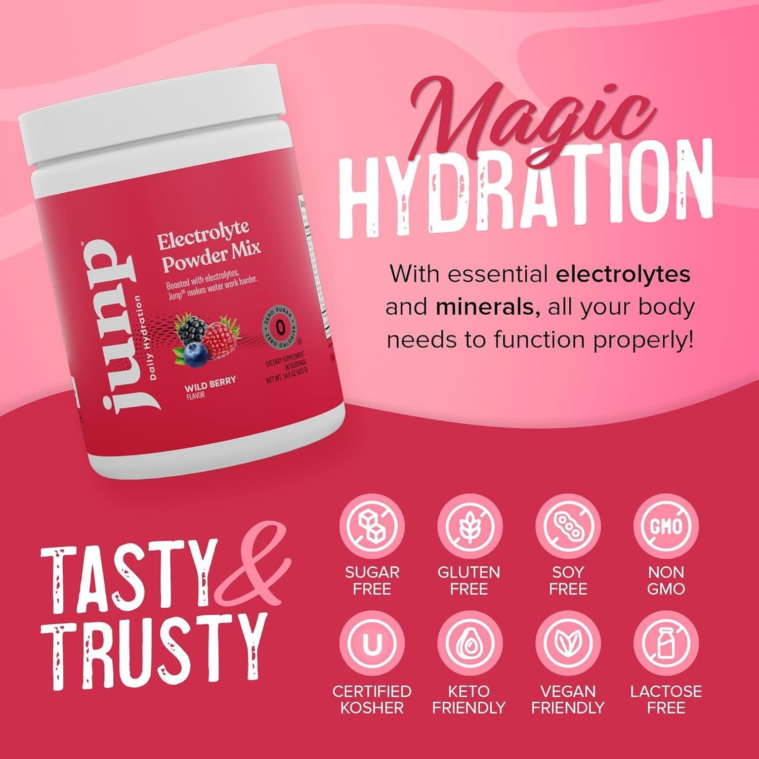 JUNP Electrolytes Powder Drink Mix