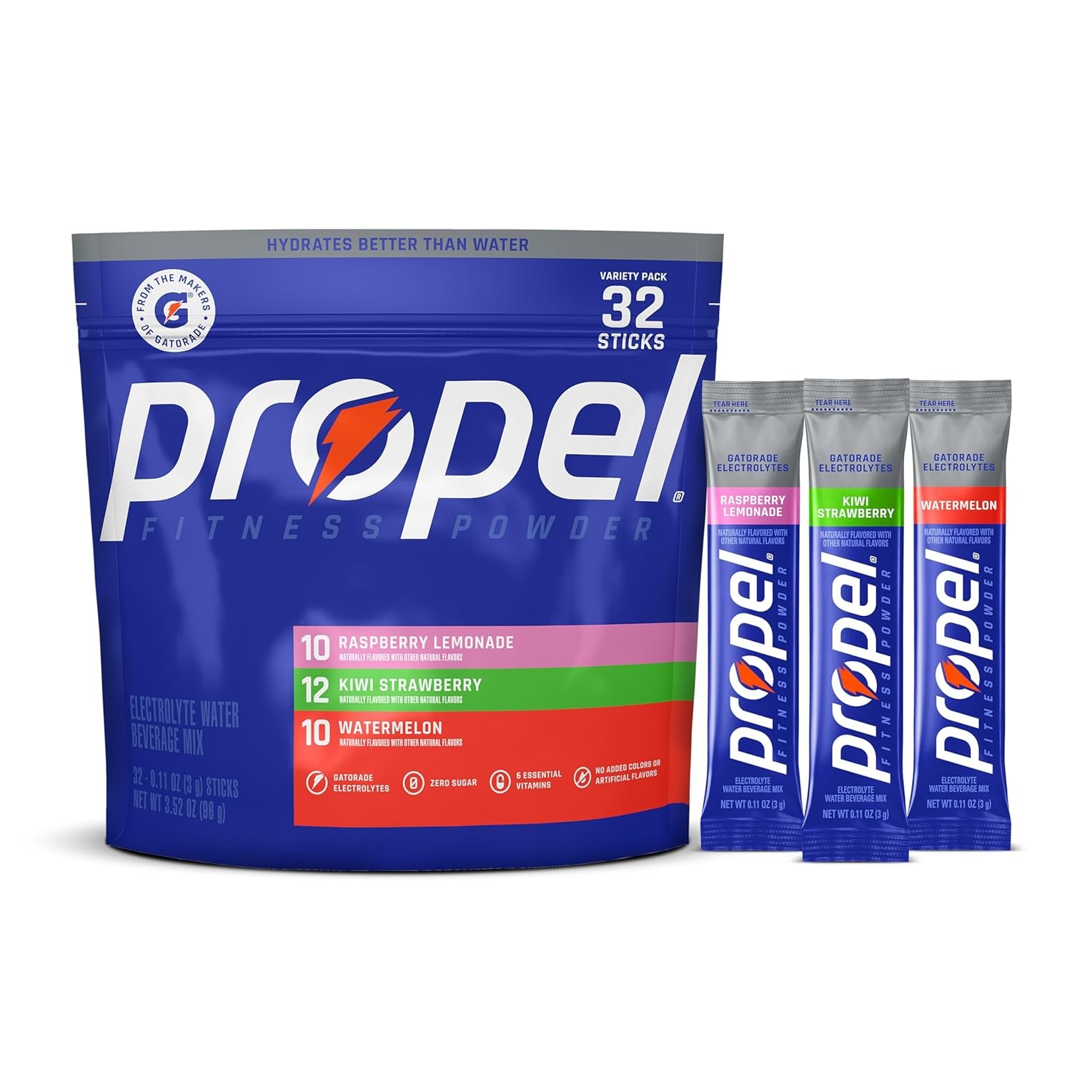 Propel Electrolyte Powder Packets