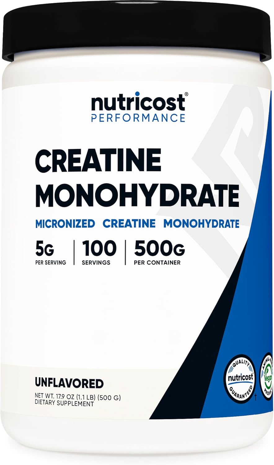 Nutricost Creatine Monohydrate Micronized Powder