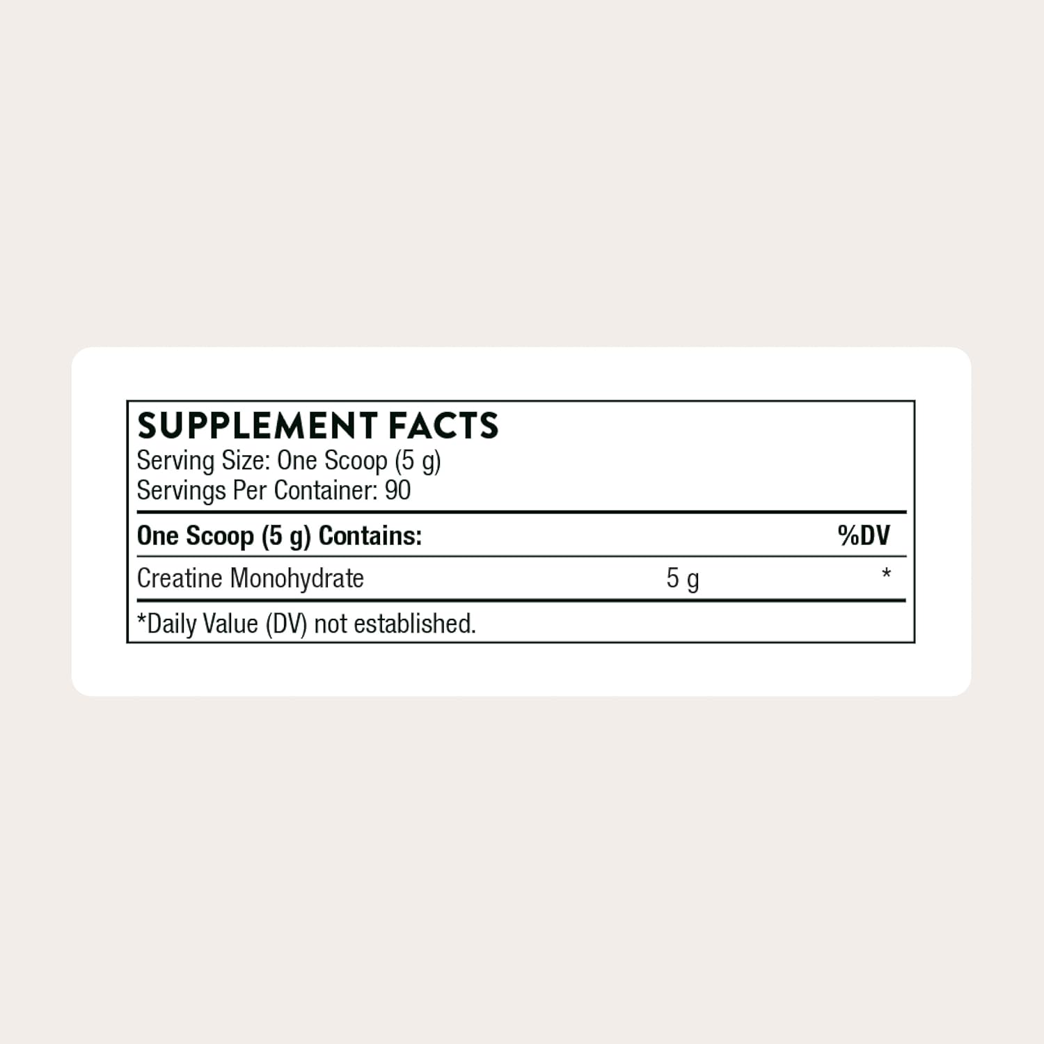 THORNE Micronized Creatine Monohydrate Powder