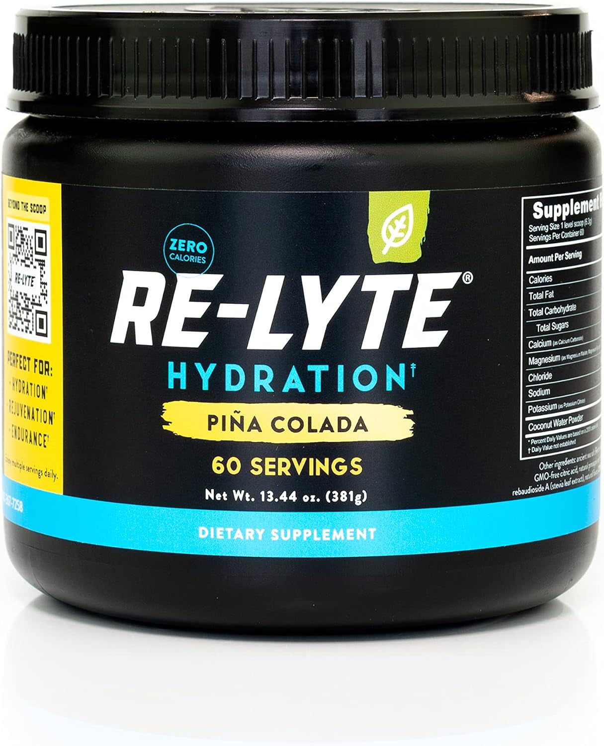 Redmond Re-Lyte Sugar Free Electrolyte Powder Drink Mix