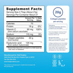 Vital Proteins Collagen Peptides Powder Advanced, Unflavored, 20Oz | Hyaluronic Acid & Vitamin C, Supports Hair Skin & Nails, Collagen Peptides, 27 Servings