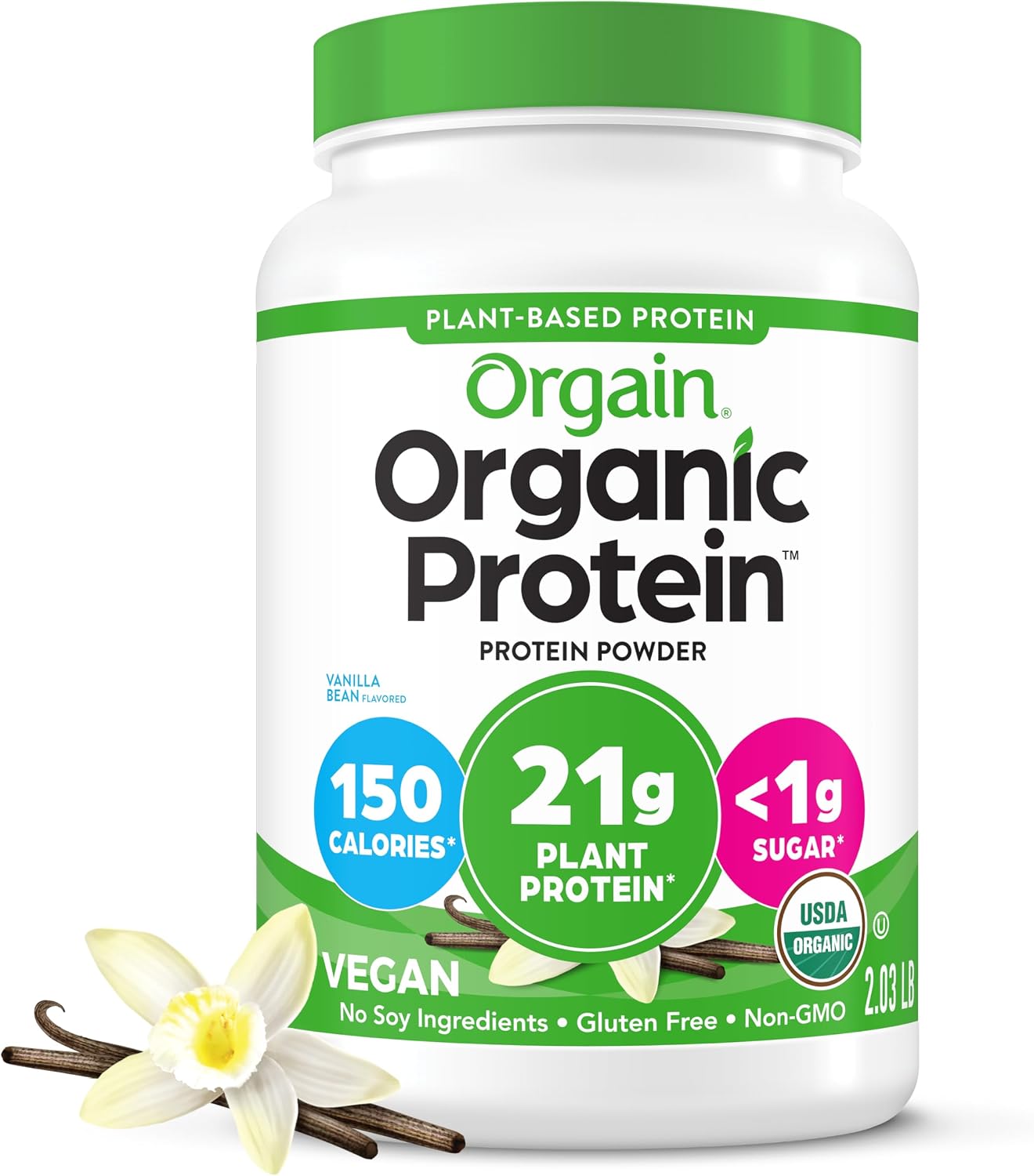 Orgain Organic Vegan 21G Protein Powder