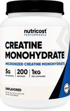 Nutricost Creatine Monohydrate Micronized Powder