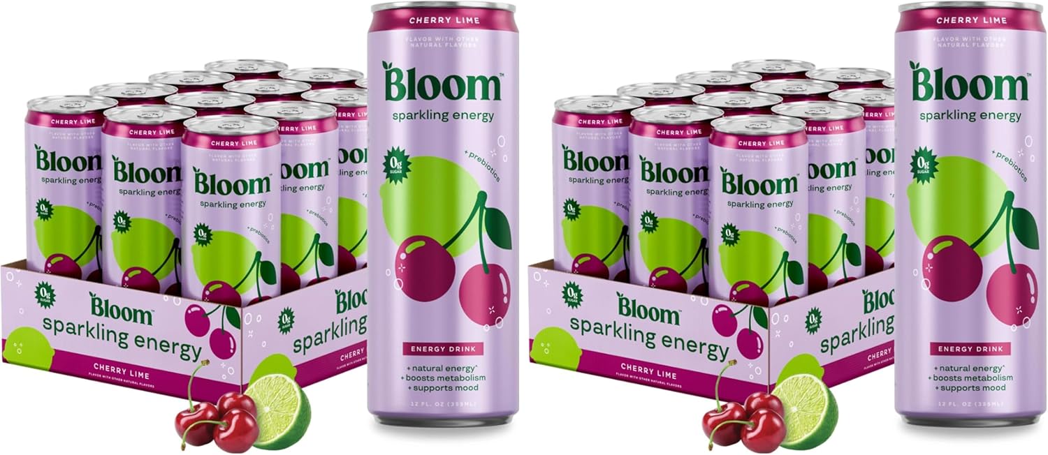 ALL Bloom Nutrition Sparkling Energy Drink