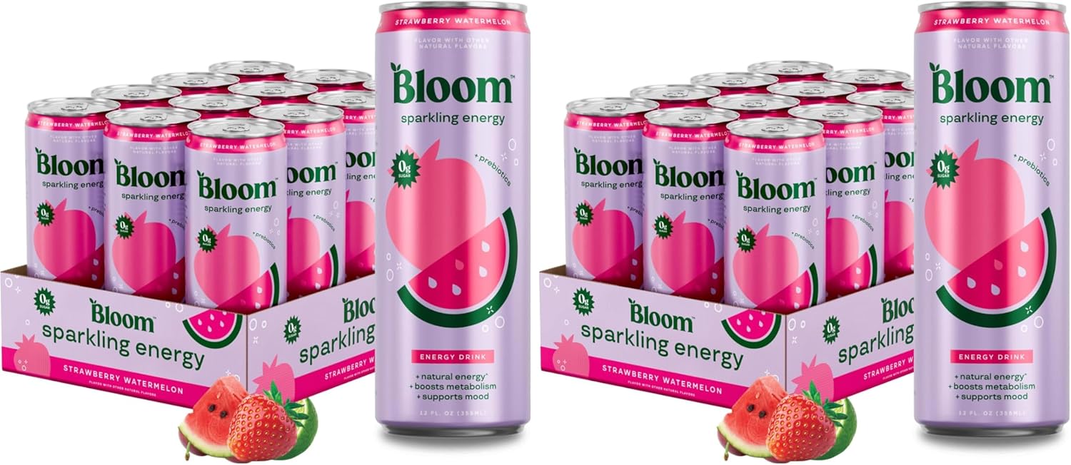ALL Bloom Nutrition Sparkling Energy Drink