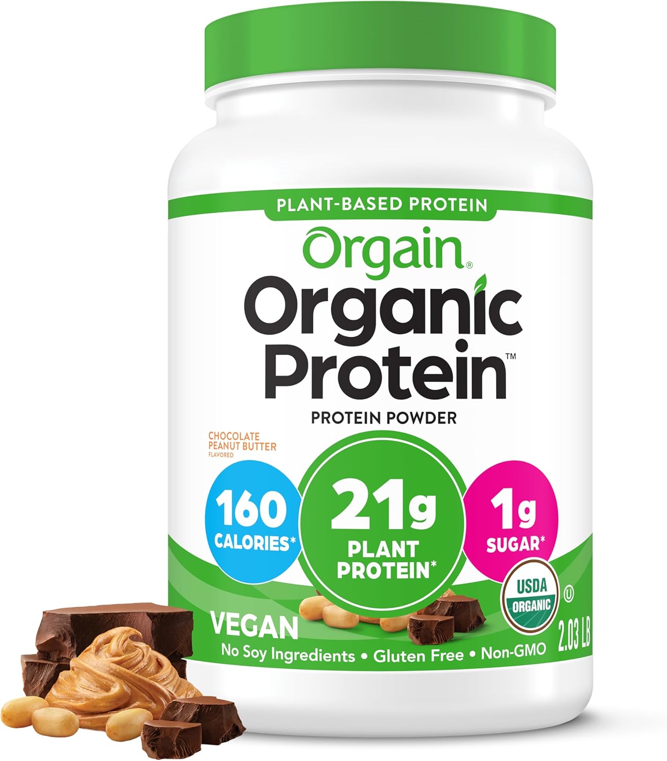Orgain Organic Vegan 21G Protein Powder