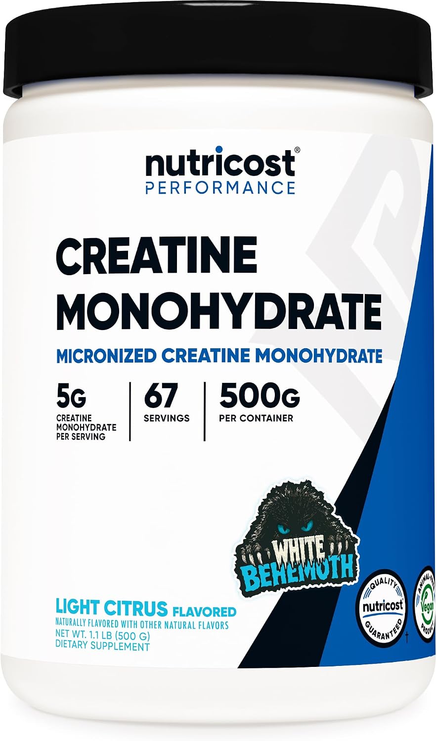 Nutricost Creatine Monohydrate Micronized Powder