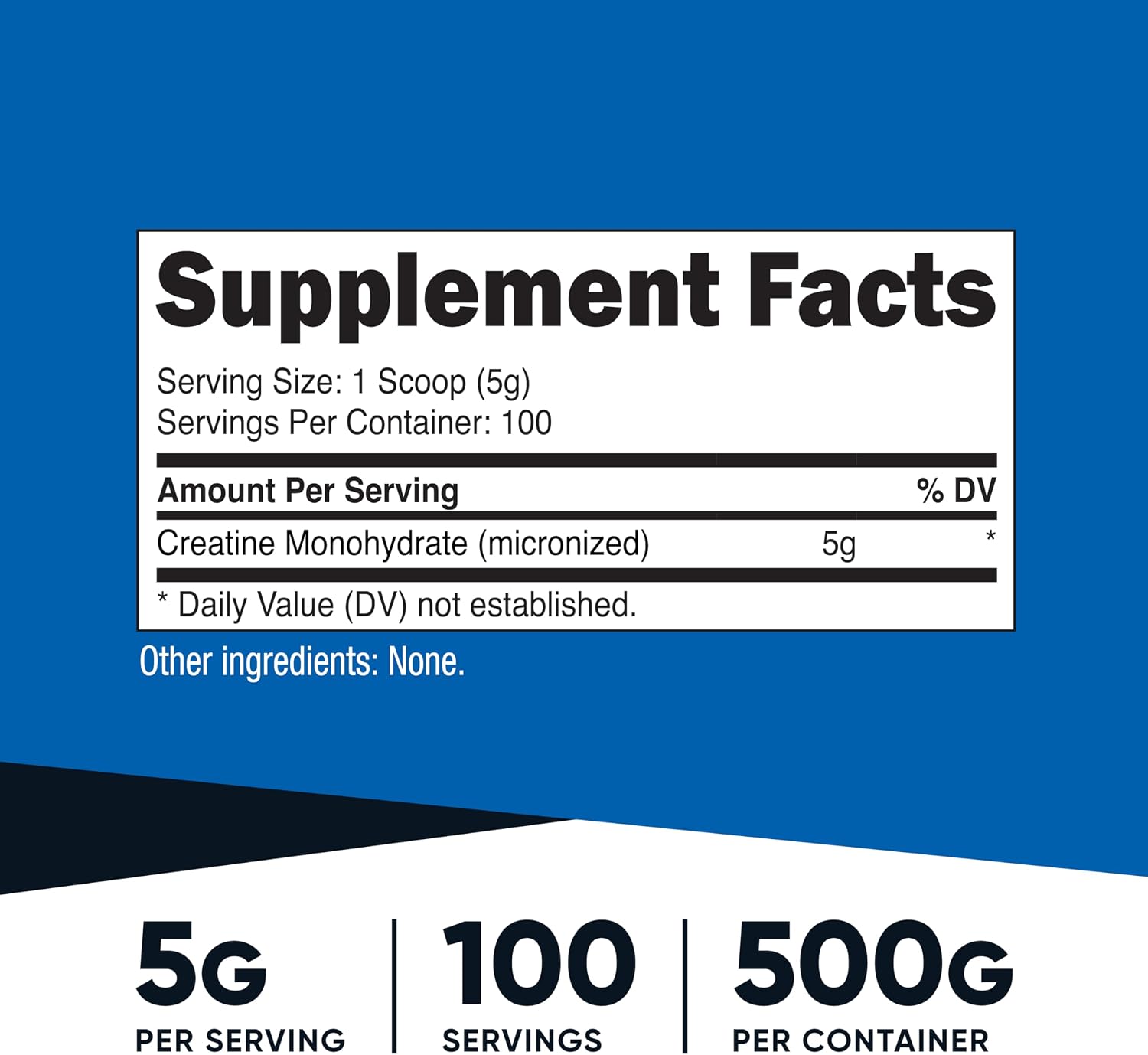 Nutricost Creatine Monohydrate Micronized Powder