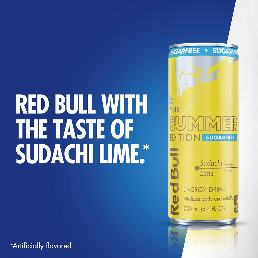 ALL Sugar-Free Red Bull Flavors 
