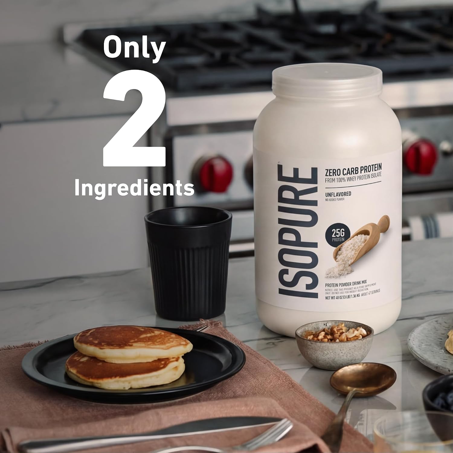 Isopure Zero Carb 100% Pure Whey Isolate Protein Powder Gluten Free