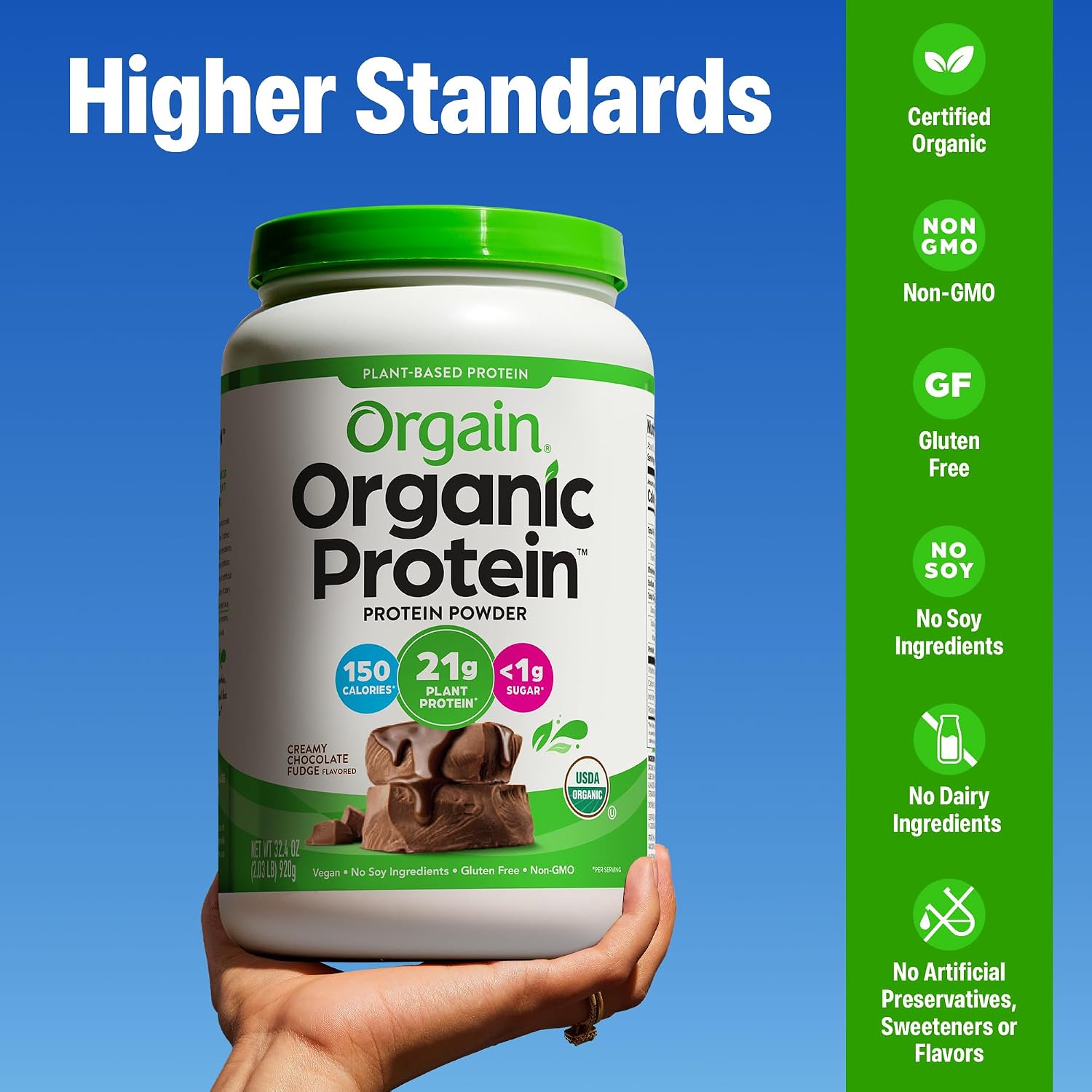 Orgain Organic Vegan 21G Protein Powder