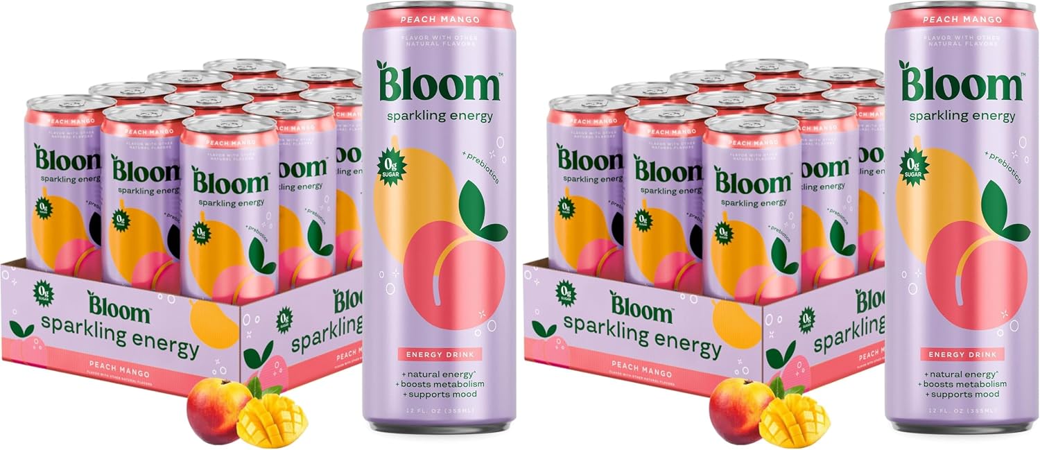 ALL Bloom Nutrition Sparkling Energy Drink