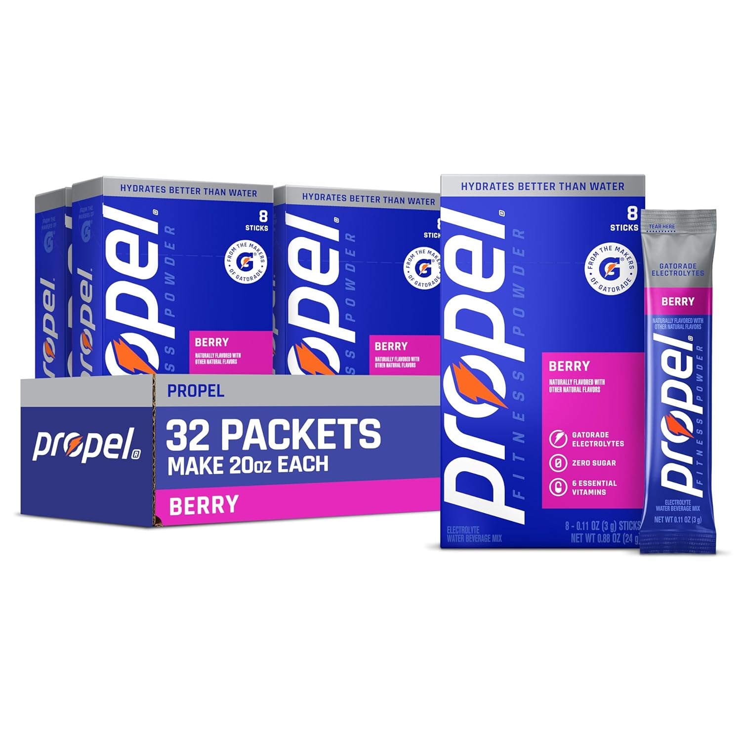 Propel Electrolyte Powder Packets