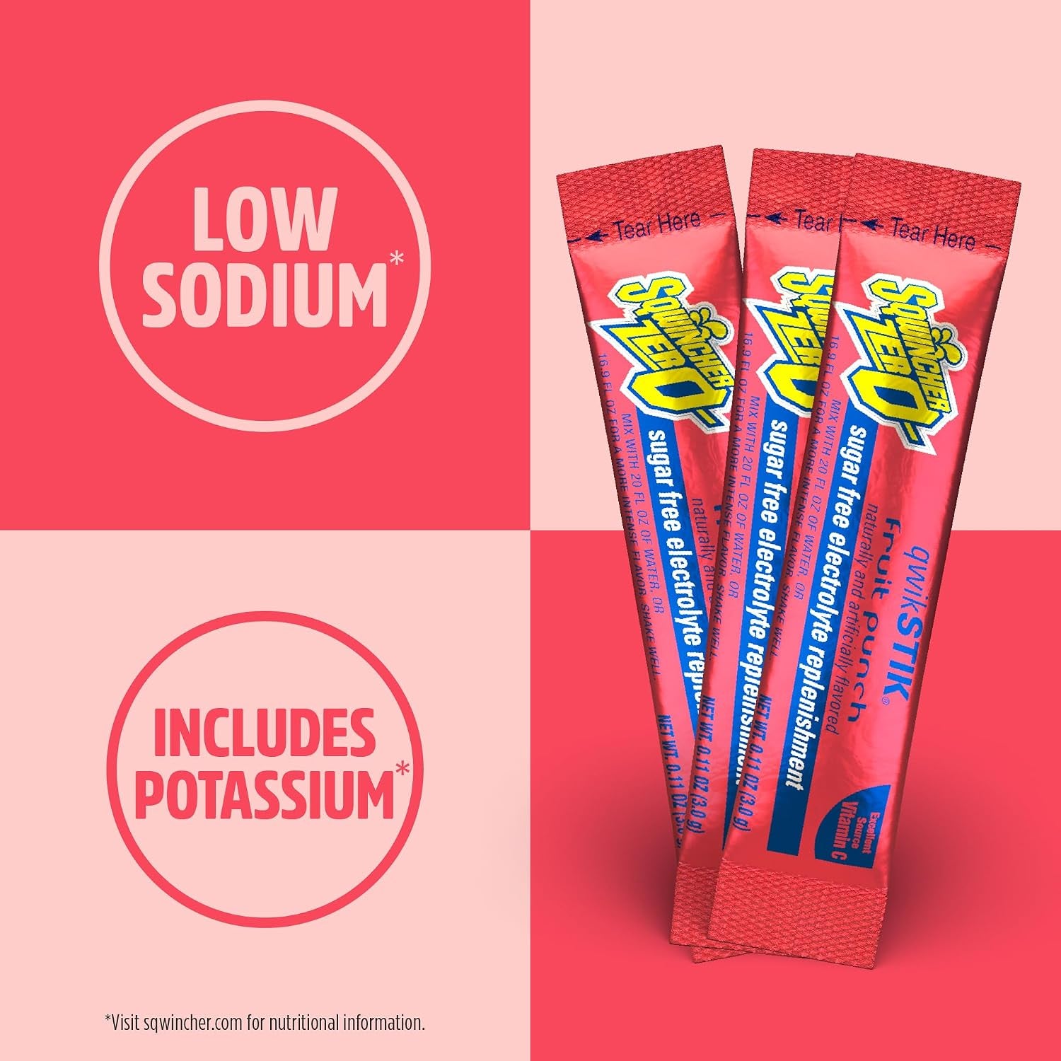 Sqwincher Qwik Stik Electrolyte Mix