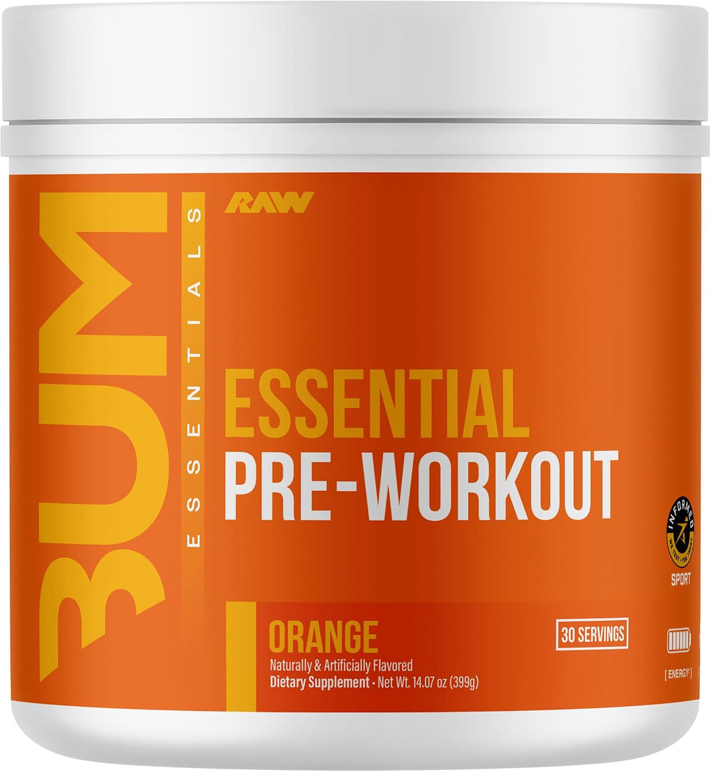 RAW Nutrition Pre Workout Powder