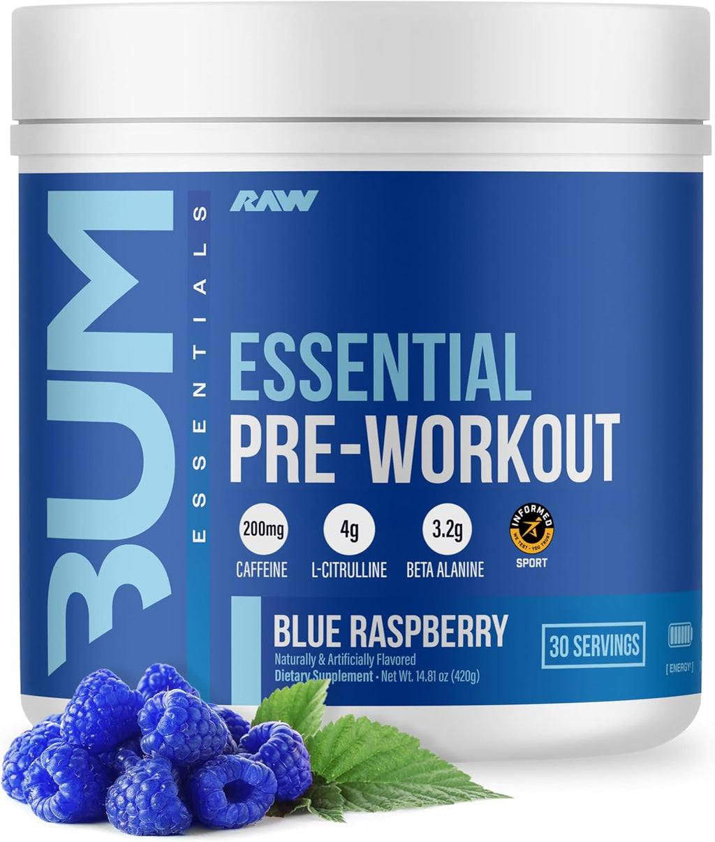 RAW Nutrition Pre Workout Powder