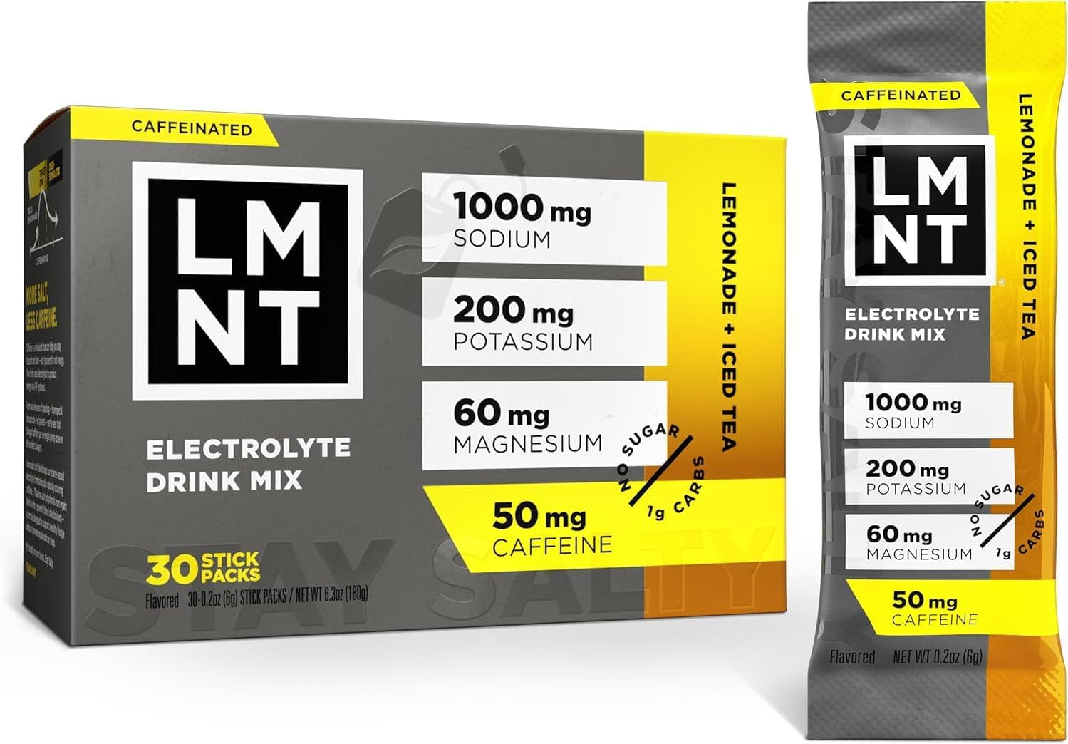 LMNT Zero Sugar Electrolyte Packets
