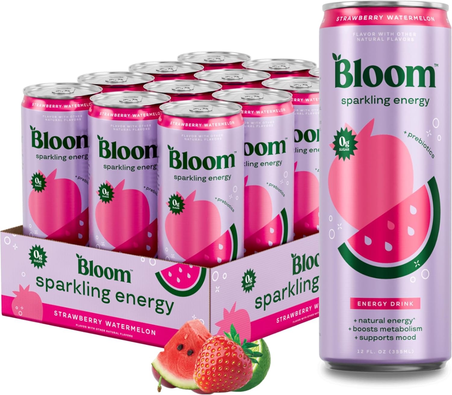 ALL Bloom Nutrition Sparkling Energy Drink