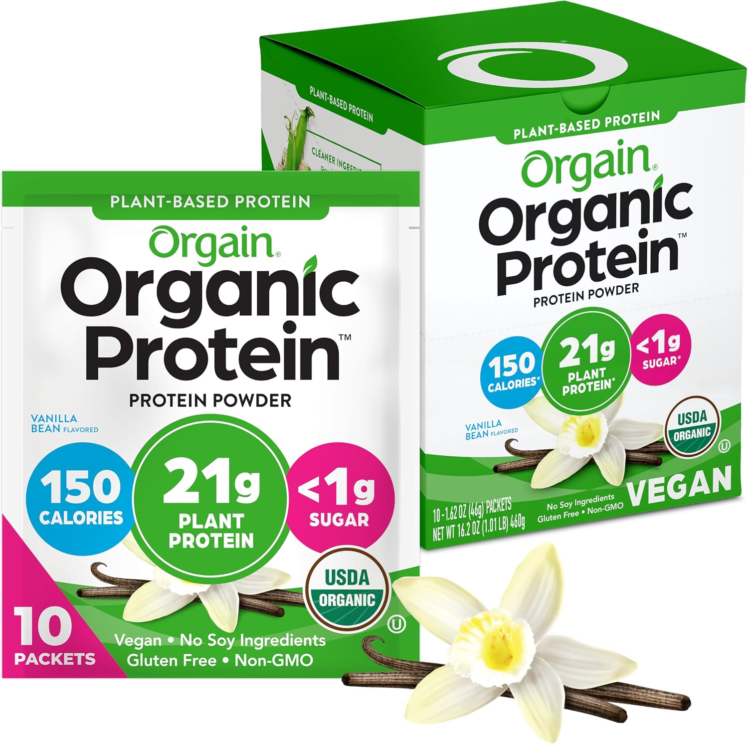 Orgain Organic Vegan 21G Protein Powder