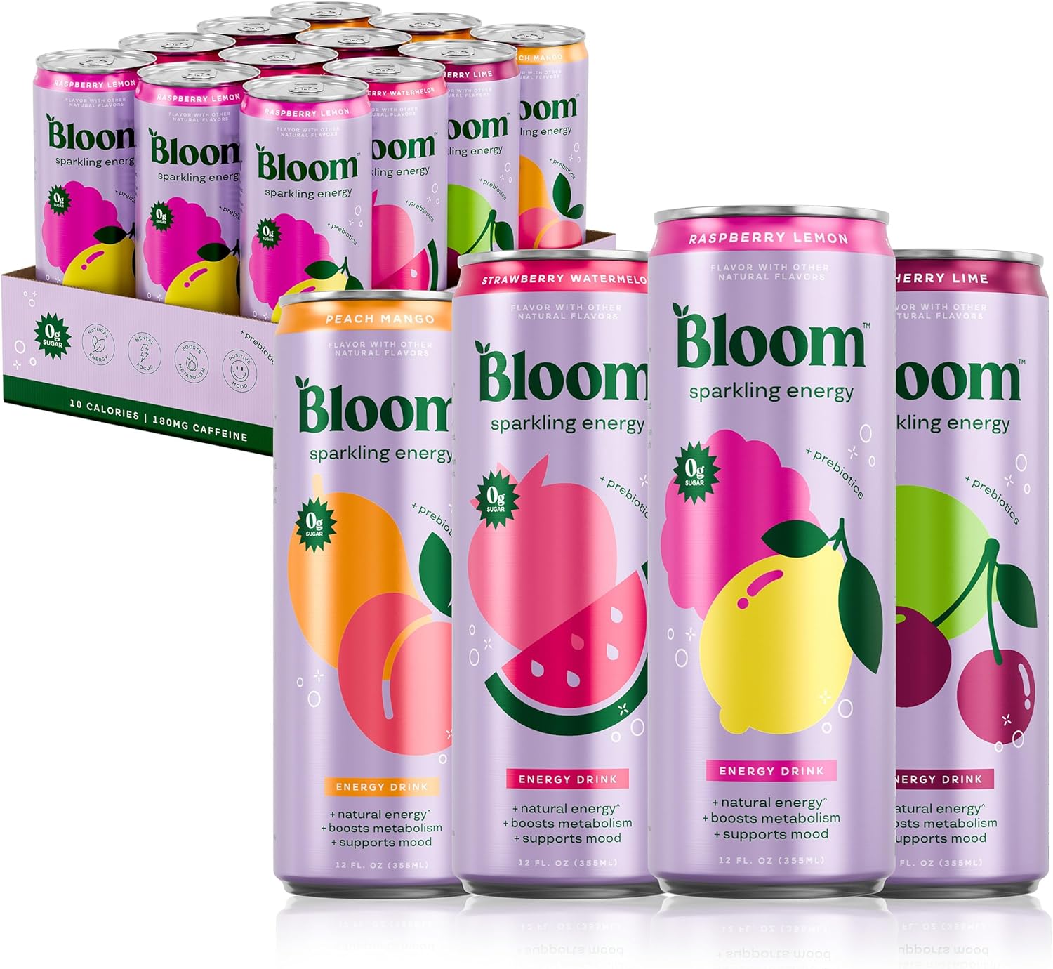 ALL Bloom Nutrition Sparkling Energy Drink