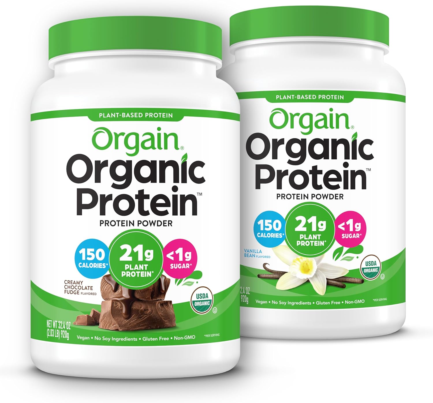 Orgain Organic Vegan 21G Protein Powder