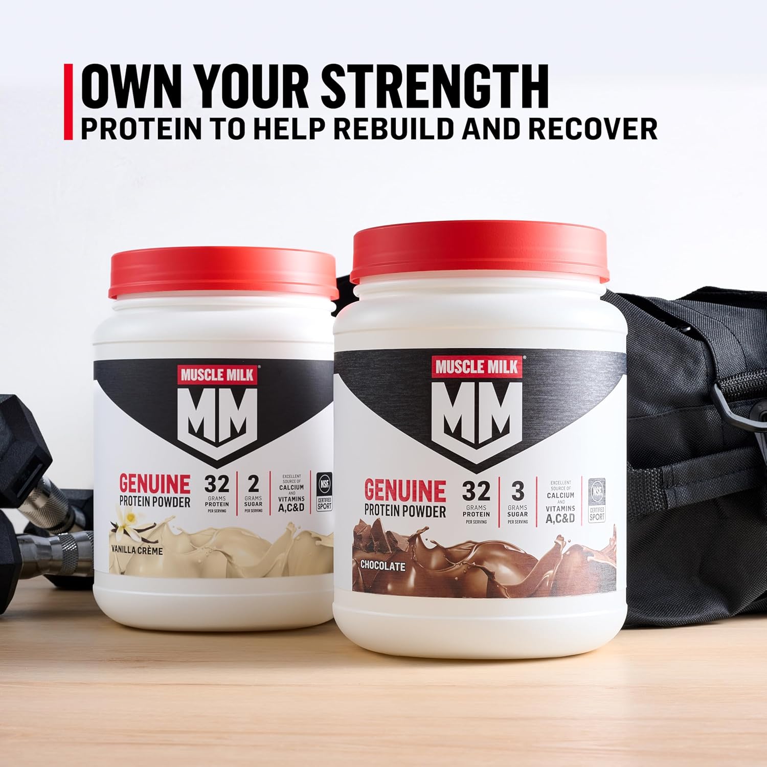 Muscle Milk Genuine Protein Powder