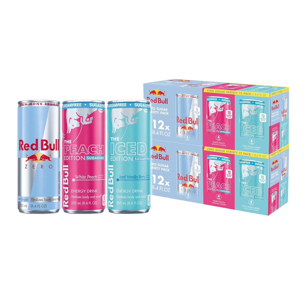 ALL Sugar-Free Red Bull Flavors 