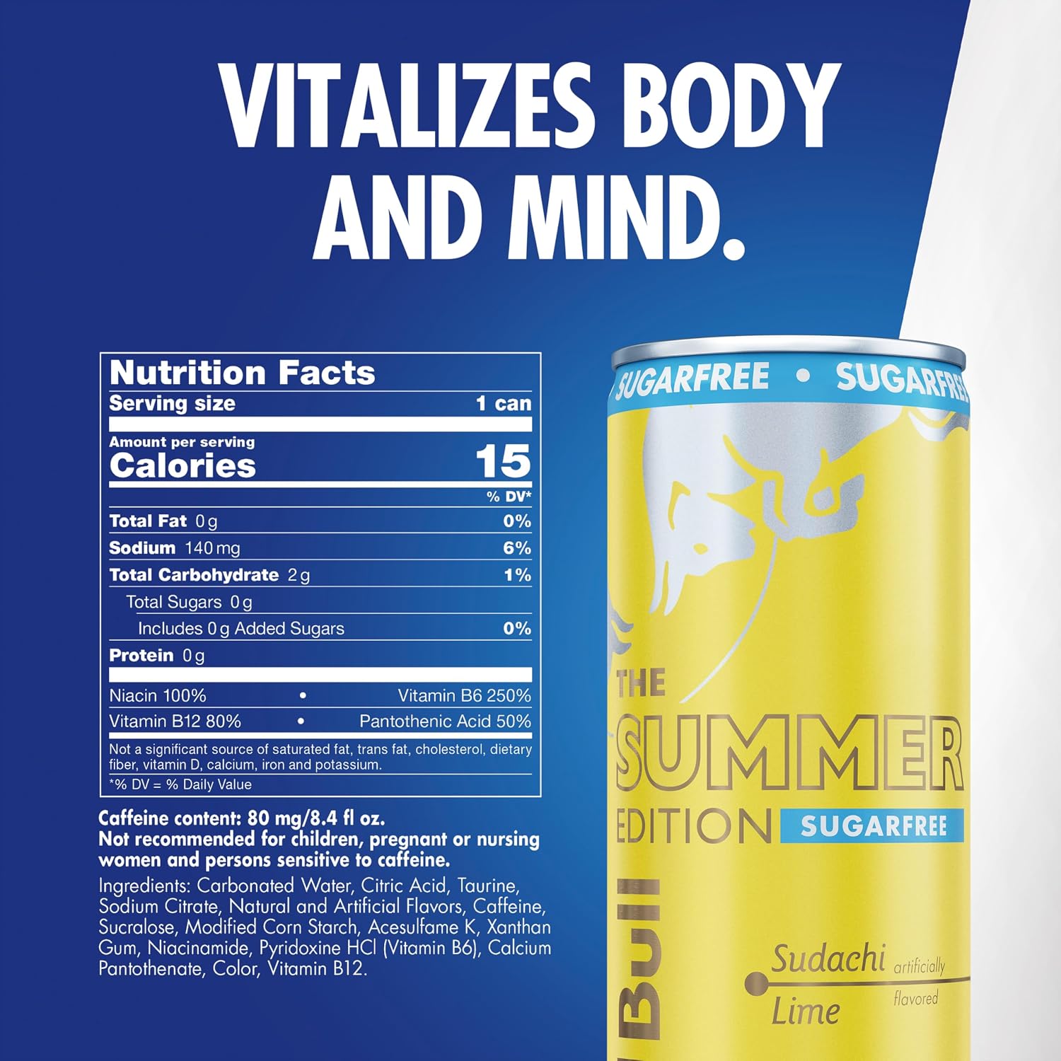 ALL Sugar-Free Red Bull Flavors 