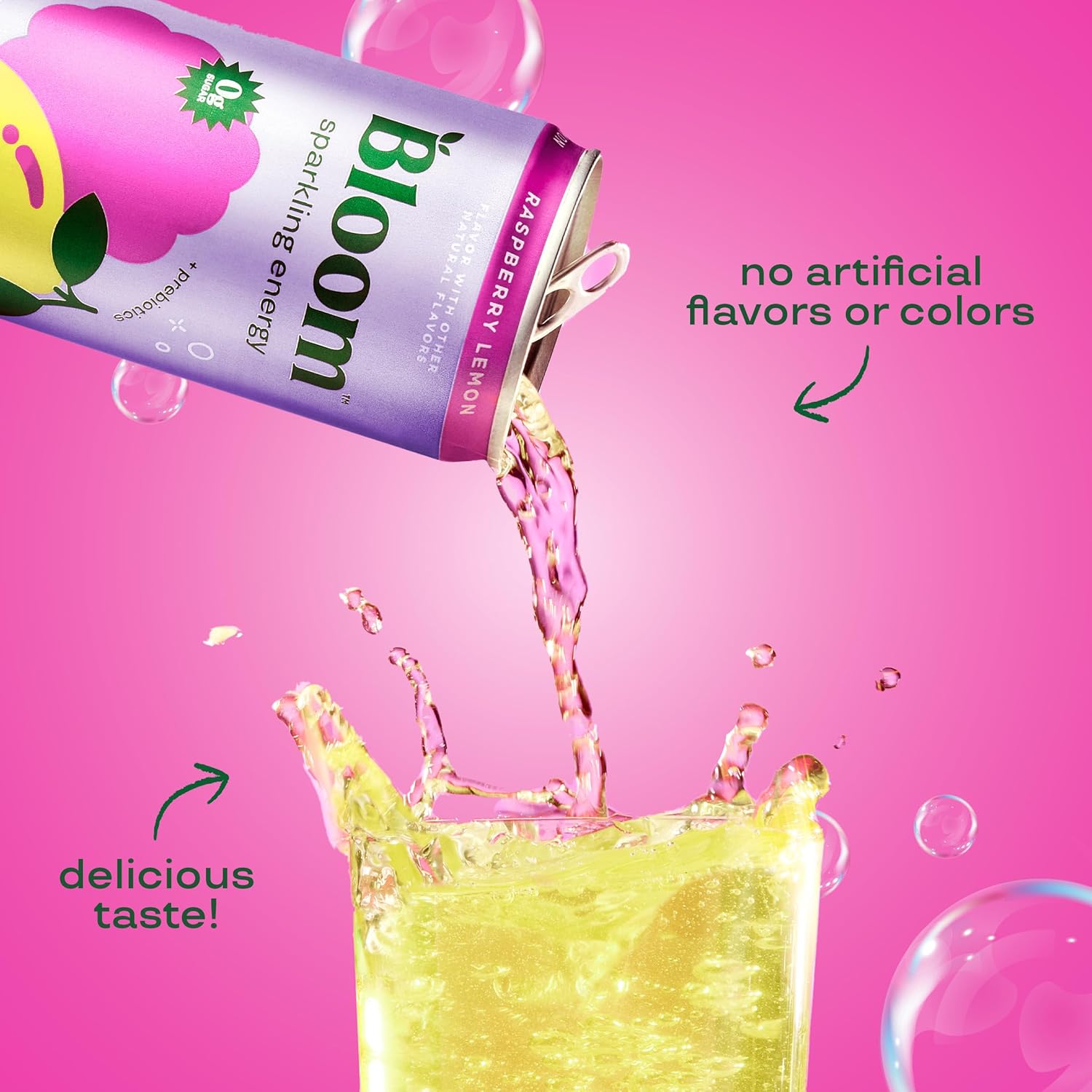 ALL Bloom Nutrition Sparkling Energy Drink