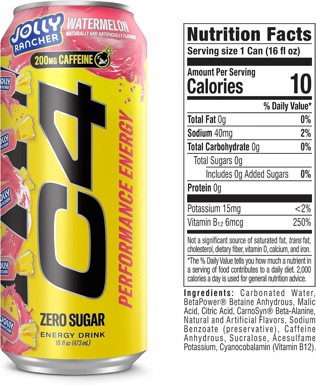 C4 Performance Energy Drink