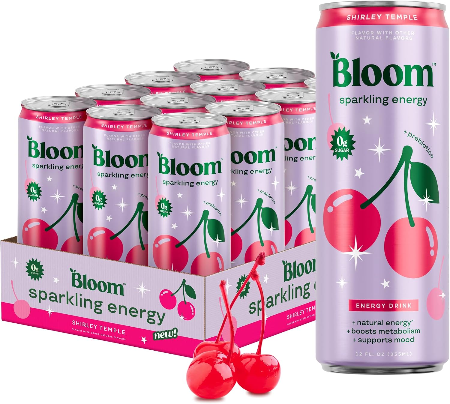 ALL Bloom Nutrition Sparkling Energy Drink