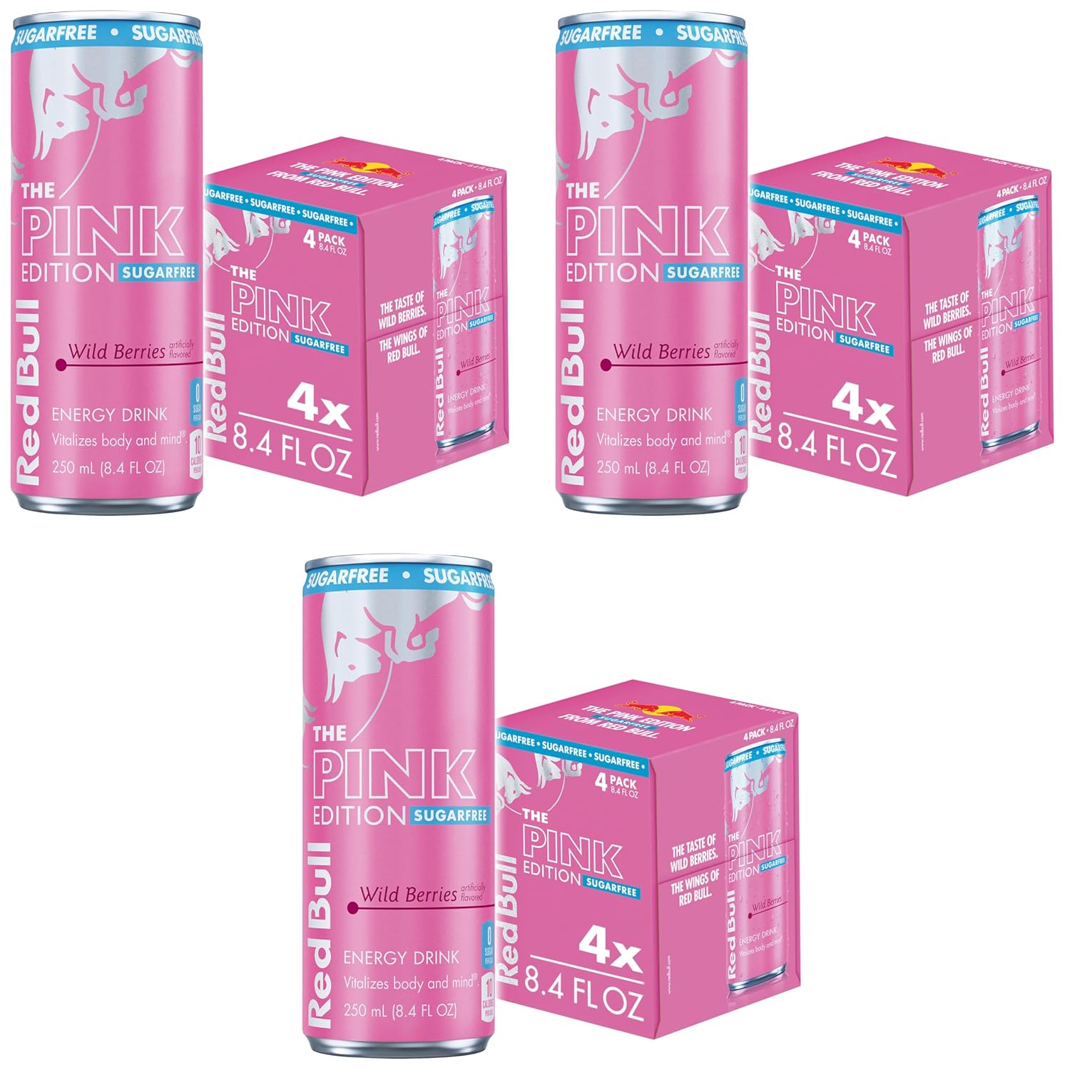 ALL Sugar-Free Red Bull Flavors 