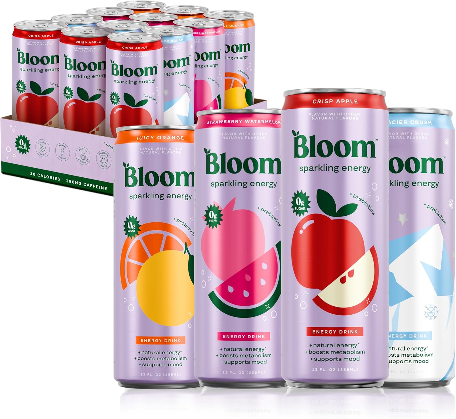 ALL Bloom Nutrition Sparkling Energy Drink
