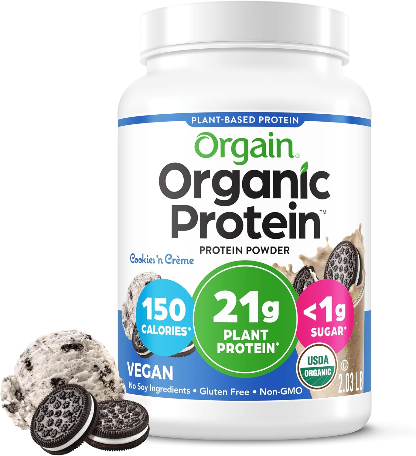Orgain Organic Vegan 21G Protein Powder