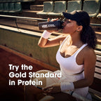 Optimum Nutrition Gold Standard 100% Whey Protein Powder, Vanilla Ice Cream, 2 Pound (Packaging May Vary) | 24G 100% Whey Protein per Serving, with Bcaas, Gluten Free, Banned Substance Tested, Easy Mixing, Muscle Support & Recovery
